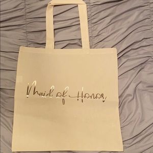 Maid of honor tote